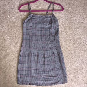 Plaid Mini Dress